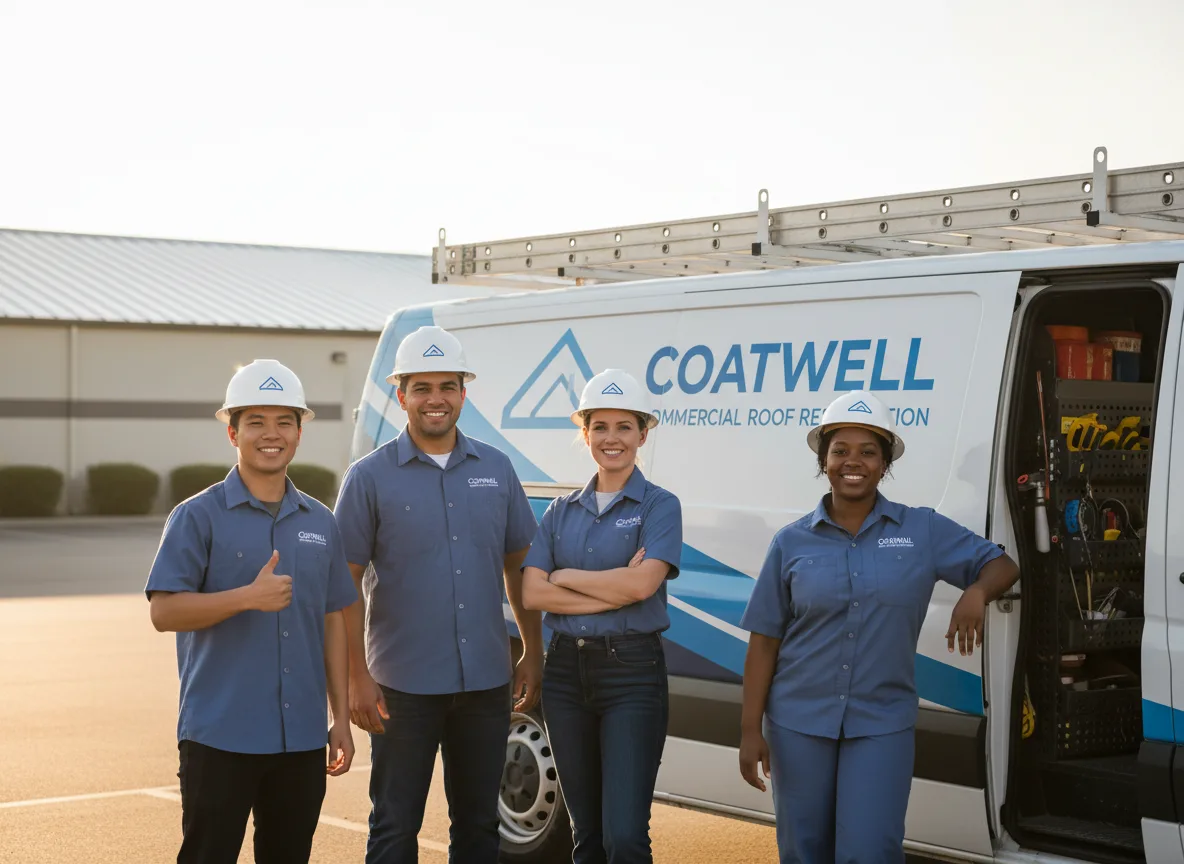 Commercial roof coating company in Sulligent, AL